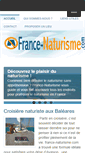 Mobile Screenshot of france-naturisme.com